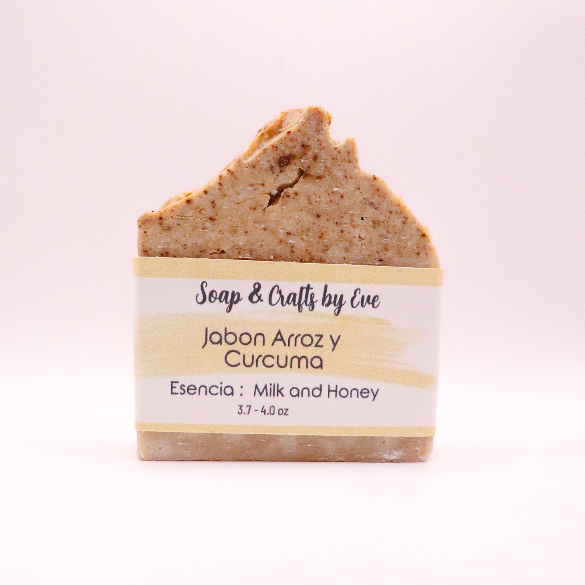 Jabón de Arroz y Cúrcuma