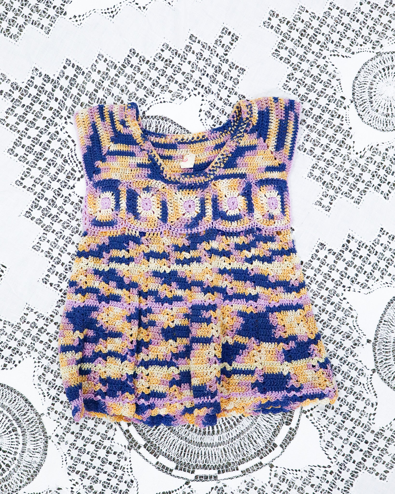 Vestido Infantil “Tres Tonos”